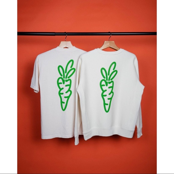 carrots jetlife crewneck - off white - size small - Picture 2 of 10